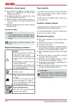 Preview for 86 page of AL-KO PRO 140 /QSS OHV Information Manuals Service