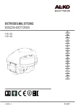 Предварительный просмотр 1 страницы AL-KO PRO 350 Instructions For Use Manual