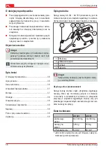 Preview for 36 page of AL-KO PROFI AK 301 Operating Instructions Manual