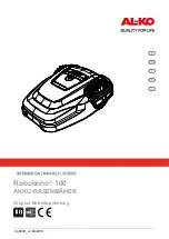 Предварительный просмотр 1 страницы AL-KO Robolinho 100 Manual