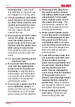 Preview for 37 page of AL-KO SF 4036 Translation Of The Original Instructions For Use