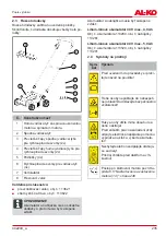 Preview for 235 page of AL-KO SF 4036 Translation Of The Original Instructions For Use