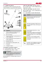 Preview for 257 page of AL-KO SF 4036 Translation Of The Original Instructions For Use