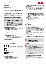 Предварительный просмотр 61 страницы AL-KO Snow Line 55E Operating Manual