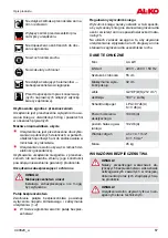 Предварительный просмотр 67 страницы AL-KO Snow Line 55E Operating Manual