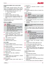 Предварительный просмотр 81 страницы AL-KO Snow Line 55E Operating Manual