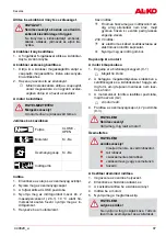 Предварительный просмотр 97 страницы AL-KO Snow Line 55E Operating Manual