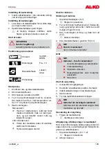 Предварительный просмотр 105 страницы AL-KO Snow Line 55E Operating Manual