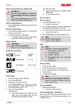 Предварительный просмотр 121 страницы AL-KO Snow Line 55E Operating Manual