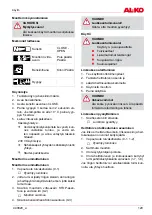 Предварительный просмотр 129 страницы AL-KO Snow Line 55E Operating Manual