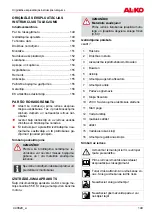 Предварительный просмотр 149 страницы AL-KO Snow Line 55E Operating Manual