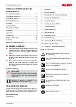 Предварительный просмотр 5 страницы AL-KO Snowline 46E Original Operating Instructions