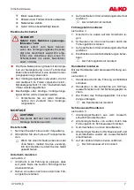 Предварительный просмотр 7 страницы AL-KO Snowline 46E Original Operating Instructions