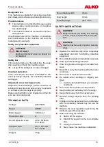 Предварительный просмотр 13 страницы AL-KO Snowline 46E Original Operating Instructions