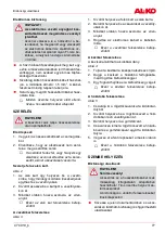 Предварительный просмотр 77 страницы AL-KO Snowline 46E Original Operating Instructions