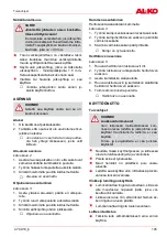 Предварительный просмотр 105 страницы AL-KO Snowline 46E Original Operating Instructions