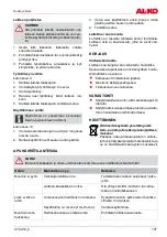 Предварительный просмотр 107 страницы AL-KO Snowline 46E Original Operating Instructions