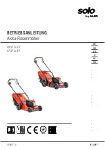 Предварительный просмотр 1 страницы AL-KO SOLO 4237 Li SP Translation Of The Original Instructions For Use