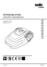 AL-KO Solo Robolinho 110 Instructions For Use Manual предпросмотр