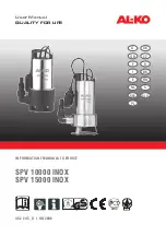 Предварительный просмотр 1 страницы AL-KO SPV 10000 INOX User Manual