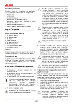 Предварительный просмотр 42 страницы AL-KO SPV 10000 INOX User Manual