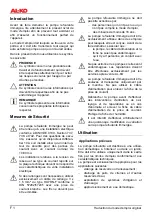 Предварительный просмотр 12 страницы AL-KO TDS 1001/3 Operating Instructions Manual