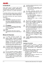 Предварительный просмотр 16 страницы AL-KO TDS 1001/3 Operating Instructions Manual