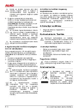 Предварительный просмотр 50 страницы AL-KO TDS 1001/3 Operating Instructions Manual