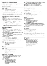 Предварительный просмотр 9 страницы AL-KO TOP 1202 H Manual