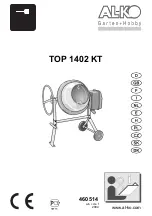 Preview for 1 page of AL-KO TOP 1402 KT Manual