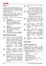 Предварительный просмотр 54 страницы AL-KO TWIN 10000 combi Manual