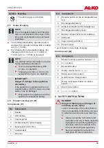 Preview for 25 page of AL-KO WR 2000 Translation Of The Original Instructions For Use