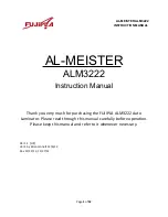 Preview for 1 page of AL-MEISTER ALM3222 Instruction Manual