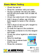 Preview for 11 page of AL Mesk Pools Swimming pool system filters User Manual