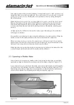 Предварительный просмотр 14 страницы Alamarin Jet AJ 160 Operation And Maintenance Manual