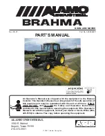 Alamo Industrial Brahma Parts Manual предпросмотр