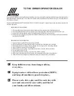 Preview for 81 page of Alamo Industrial Great White M8000MD Operator'S Manual