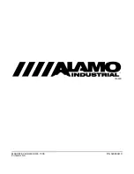 Предварительный просмотр 122 страницы Alamo Industrial Machete 2 Operator'S Manual