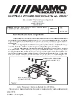 Preview for 31 page of Alamo Industrial Machete MB21 Information & Service Bulletin