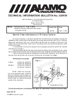 Preview for 39 page of Alamo Industrial Machete MB21 Information & Service Bulletin