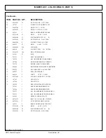 Предварительный просмотр 67 страницы Alamo 803213P Parts Manual