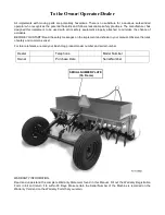 Preview for 2 page of Alamo Bush Hog PA10 Operator'S Manual