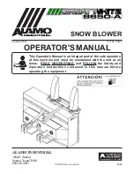 Alamo Great White 8650-A Operator'S Manual preview