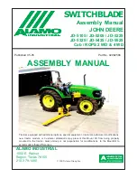 Alamo JD-5105 Assembly Manual preview