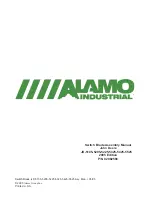 Предварительный просмотр 104 страницы Alamo JD-5105 Assembly Manual