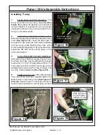 Предварительный просмотр 22 страницы Alamo John Deere 6215 Assembly & Instruction Manual