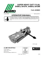 Alamo SHD62 Operator'S Manual предпросмотр