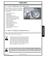 Предварительный просмотр 50 страницы Alamo UNDER THE GUARDRAIL Operator'S Manual