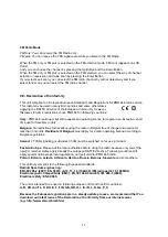 Предварительный просмотр 11 страницы ALAN Electronics PRORADIO FM User Manual