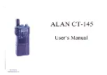 Alan CT-145 User Manual preview